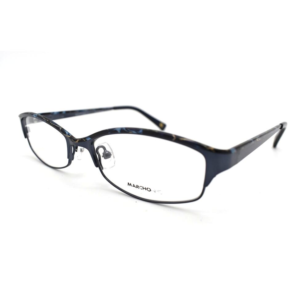 Marchon NYC Uptown Carriage 434 51-16-135mm Eyeglasses FRAMES ONLY - GOOD